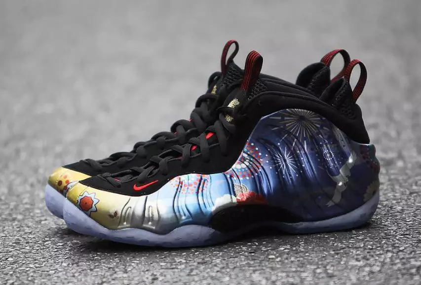 Nike Air Foamposite One CNY Дата выхаду ў Кітайскі Новы год