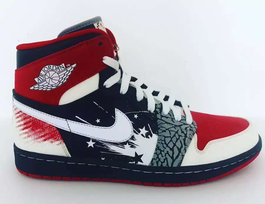 Dave White Air Jordan 1 Wings prøve