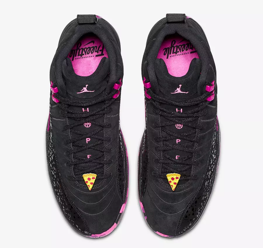 Air Jordan 12 Doernbecher Carissa Navarro Negre Rosa AH6987-023