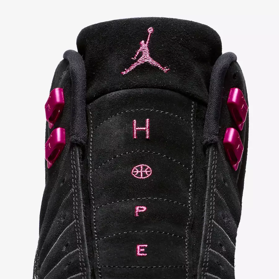 Air Jordan 12 Doernbecher Carissa Navarro ブラック ピンク AH6987-023