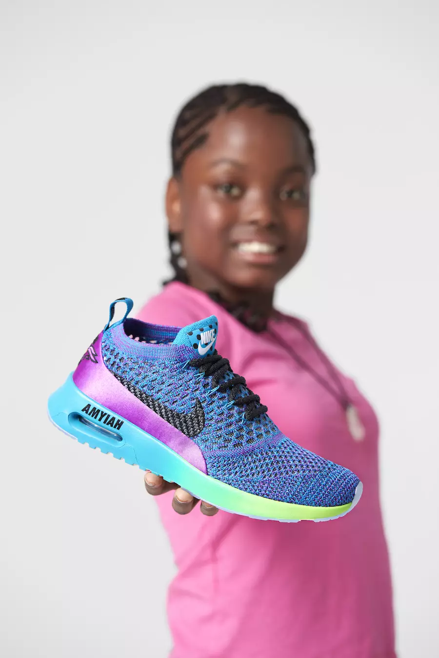 Amyiah Robinson Nike Air Max Thea Flyknit Dörnbecher