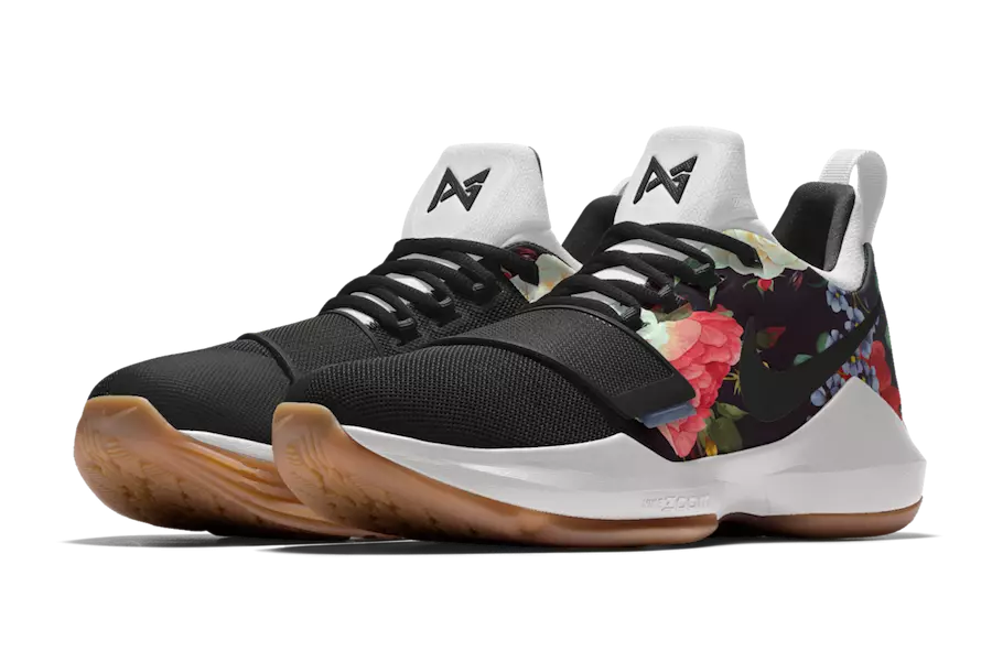 NIKEiD PG 1 Квітковий принт