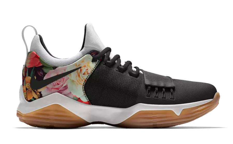 NIKEiD PG 1 Floral Print