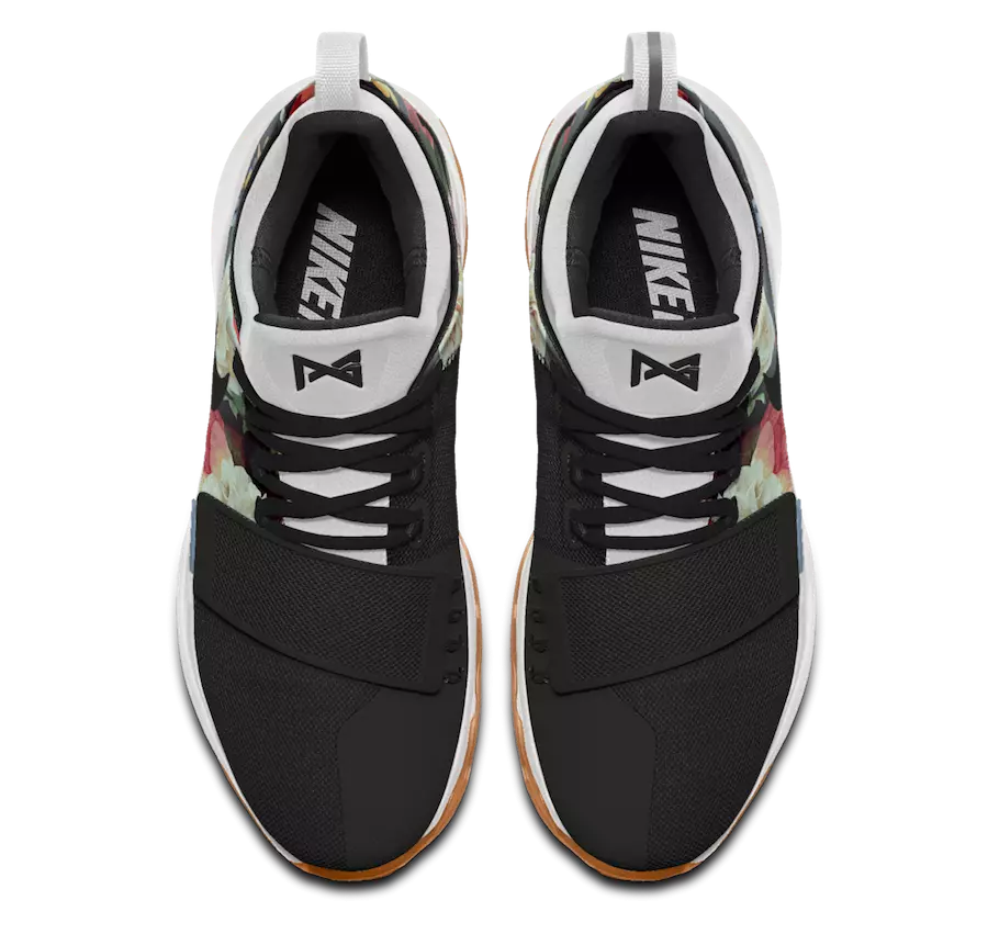 NIKEiD PG 1 estampado floral