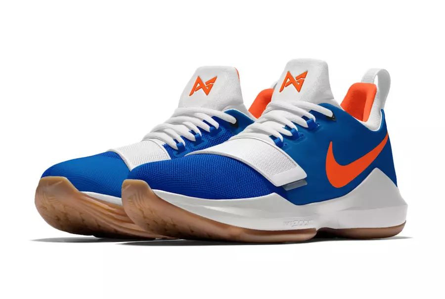 NIKEiD PG 1 OKC Thunder Colors