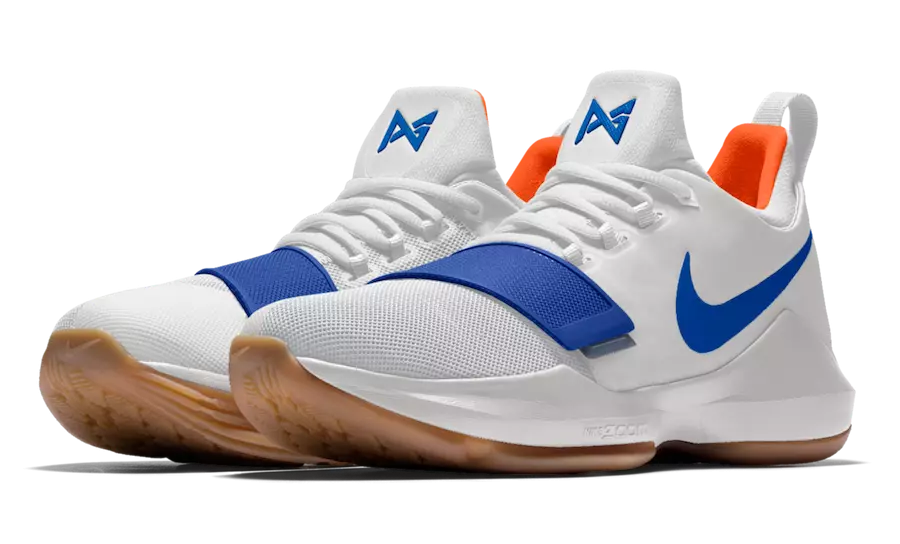 NIKEiD PG 1 OKC Thunder Rəngləri