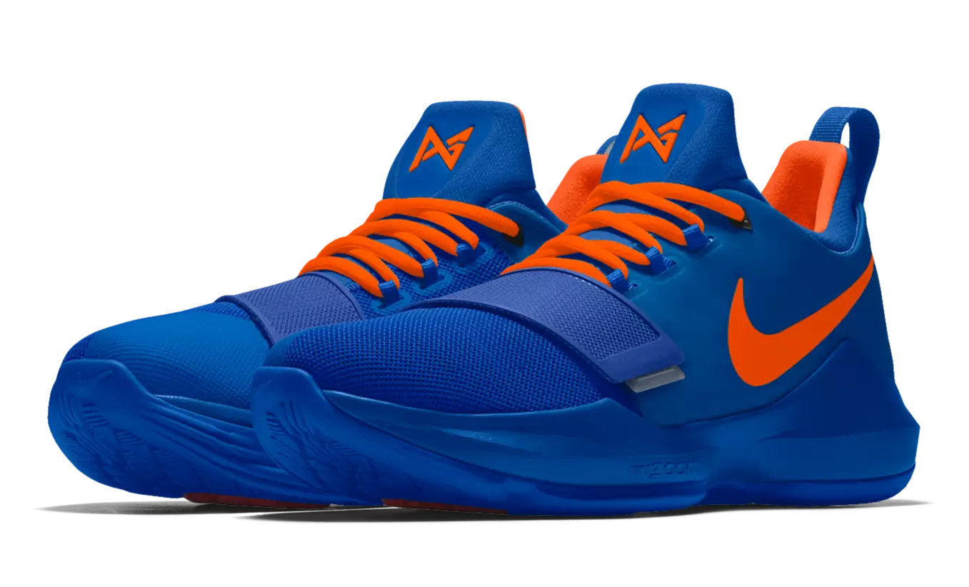 NIKEiD PG 1 OKC Colores truenos