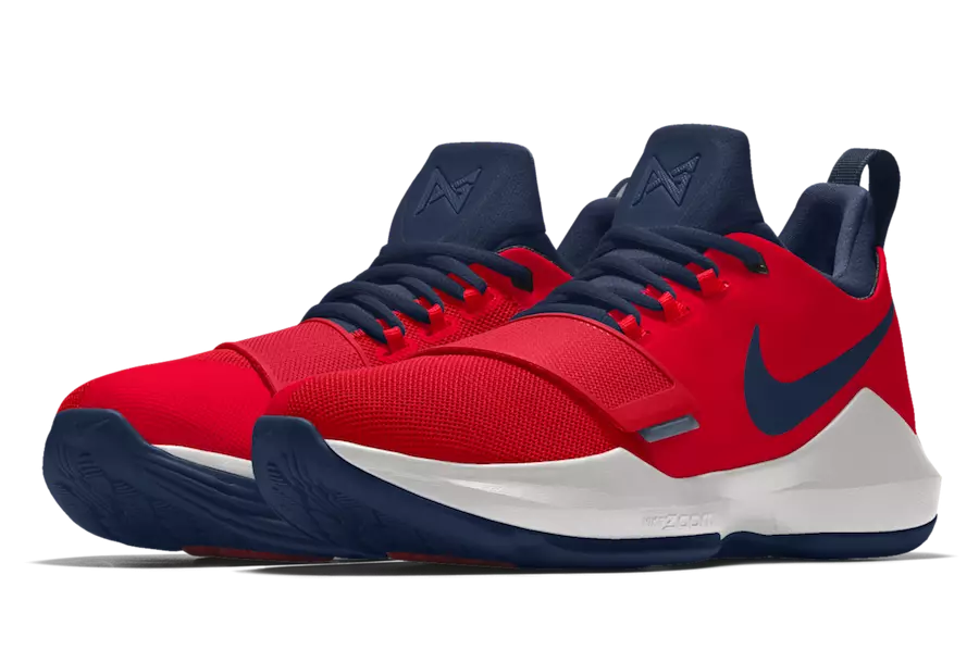 NIKEiD PG 1 Combinaciones de colores de Paul George