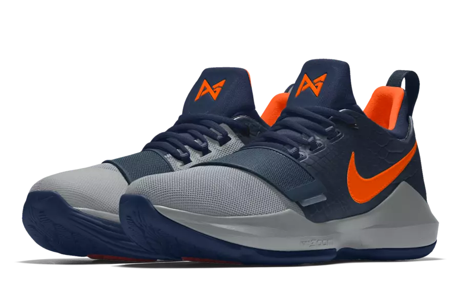 NIKEiD PG 1 Combinaciones de colores de Paul George