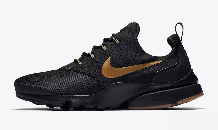 Nike Presto Fly Qara Qızıl Paket