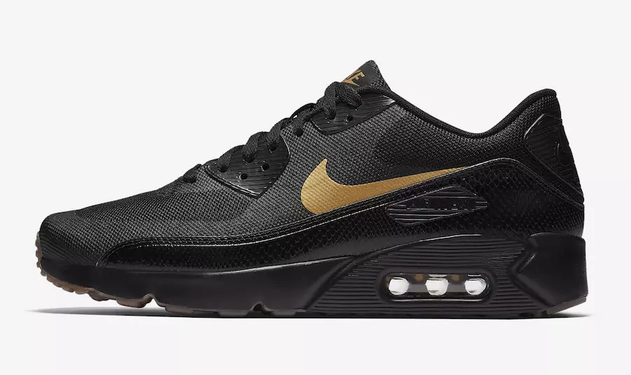 Nike Air Max 90 Qara Qızıl Paketi