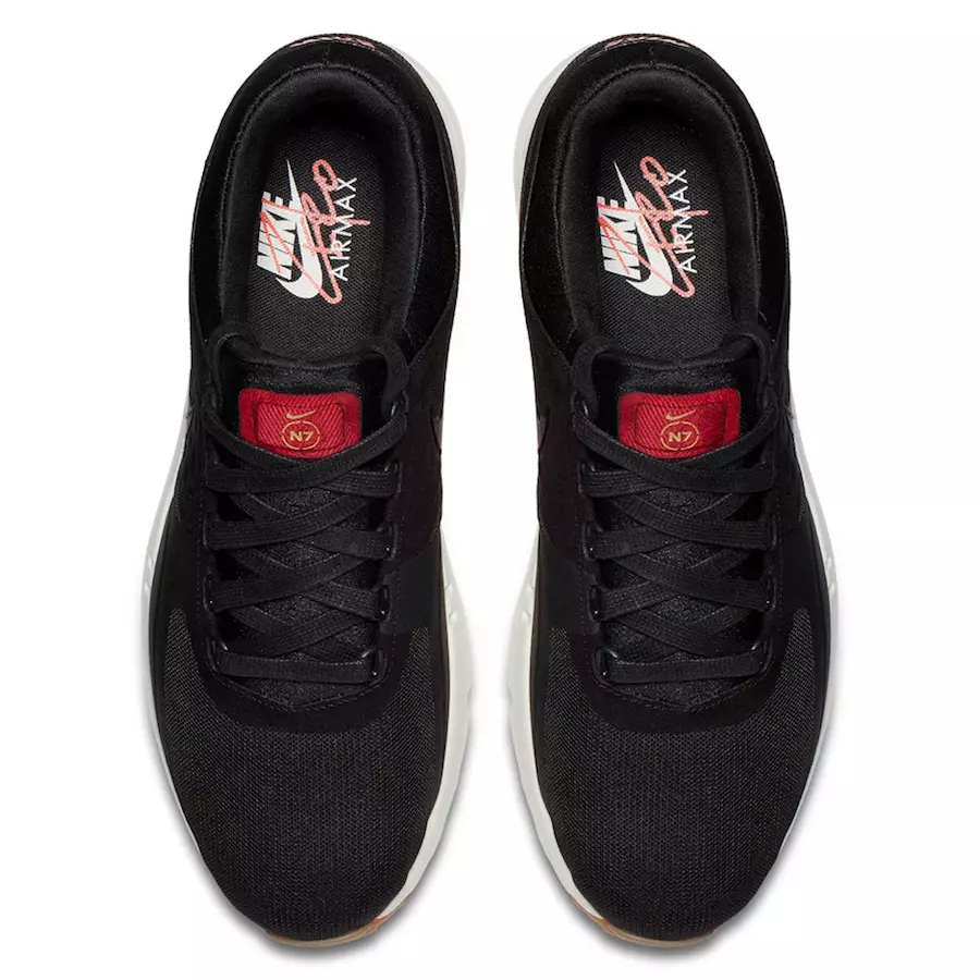 Nike Air Max Zero N7 Preto Vermelho