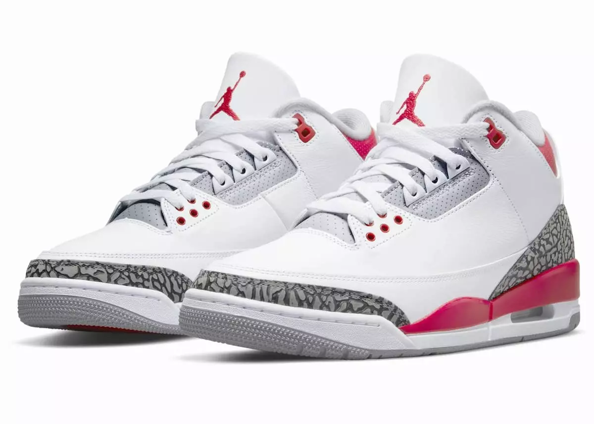 Air Jordan 3 Fire Red DN3707-160 Data di rilascio