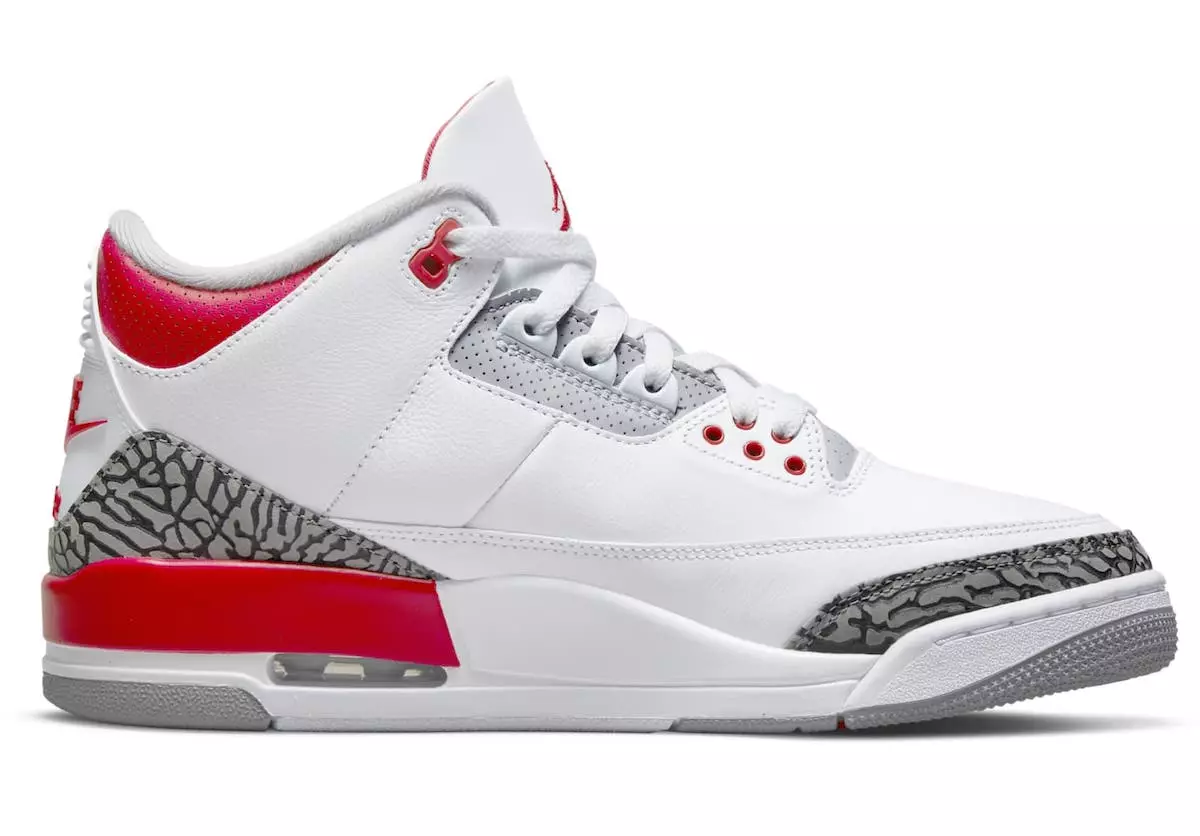 Air Jordan 3 Fire Red DN3707-160 تاريخ الإصدار