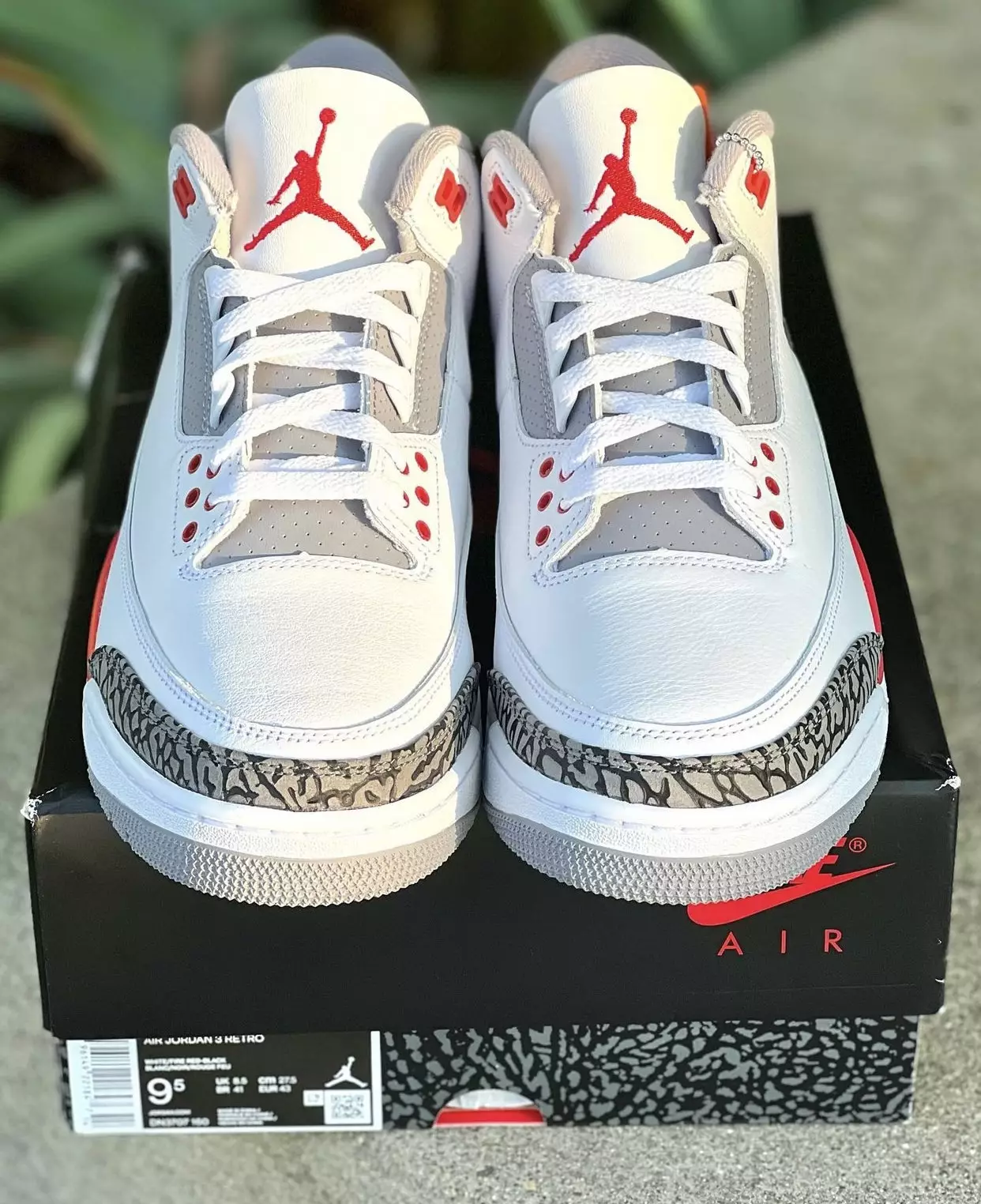 Air Jordan 3 Fire Red DN3707-160 გამოშვების თარიღი