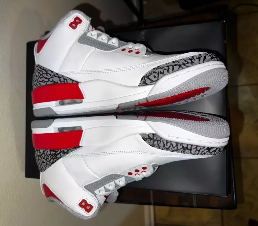 Air Jordan 3 Fire Red 2022 DN3707-160 Izlaišanas datums