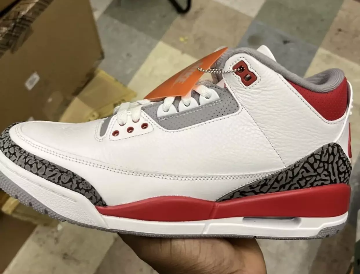 Air Jordan 3 OG Fire Red 2022 DN3707-160 Buraxılış Tarixi