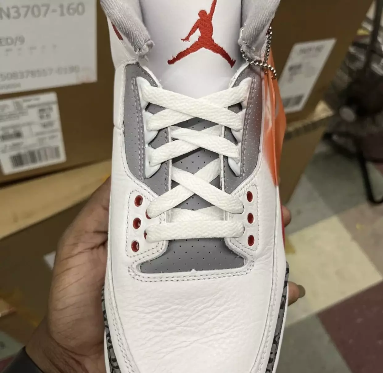 Air Jordan 3 OG Ateş Kırmızısı 2022 DN3707-160 Çıkış Tarihi