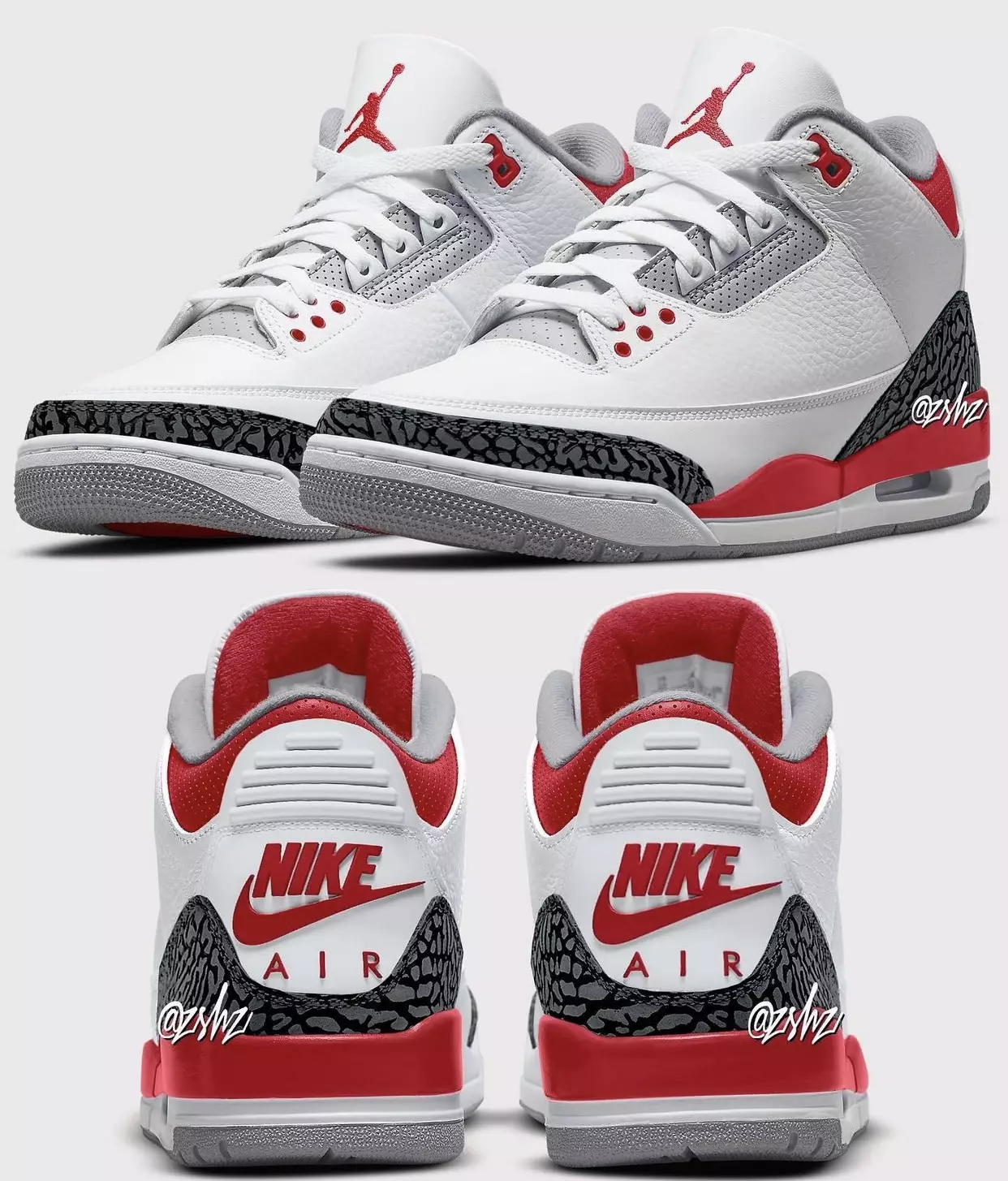 Air Jordan 3 Fire Red 2022 გამოშვების თარიღი