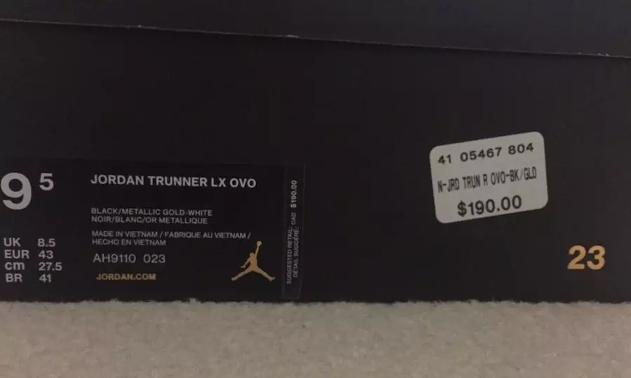 Jordan Trunner LX OVO AH9110-023