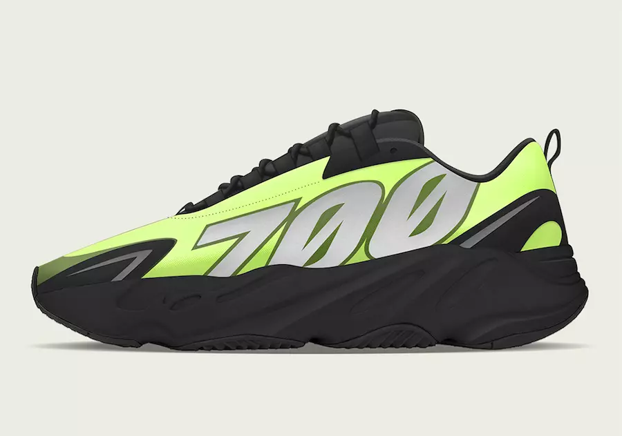 adidas Yeezy Boost 700 MNVN Phosphor Date de sortie