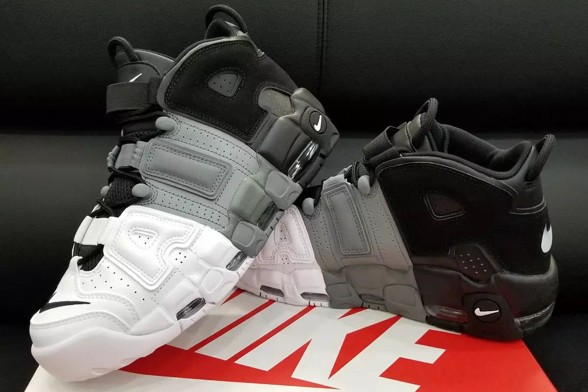 Трехцветные кроссовки Nike Air More Uptempo 921948-002