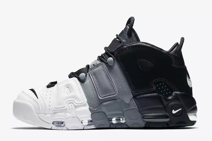 Nike Air More Uptempo Black Grey White Tri-Colour 921948-002