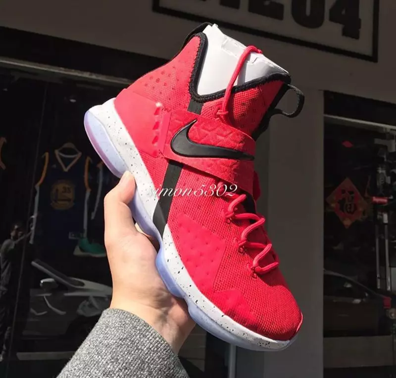 Nike LeBron 14 University Red 852405-600