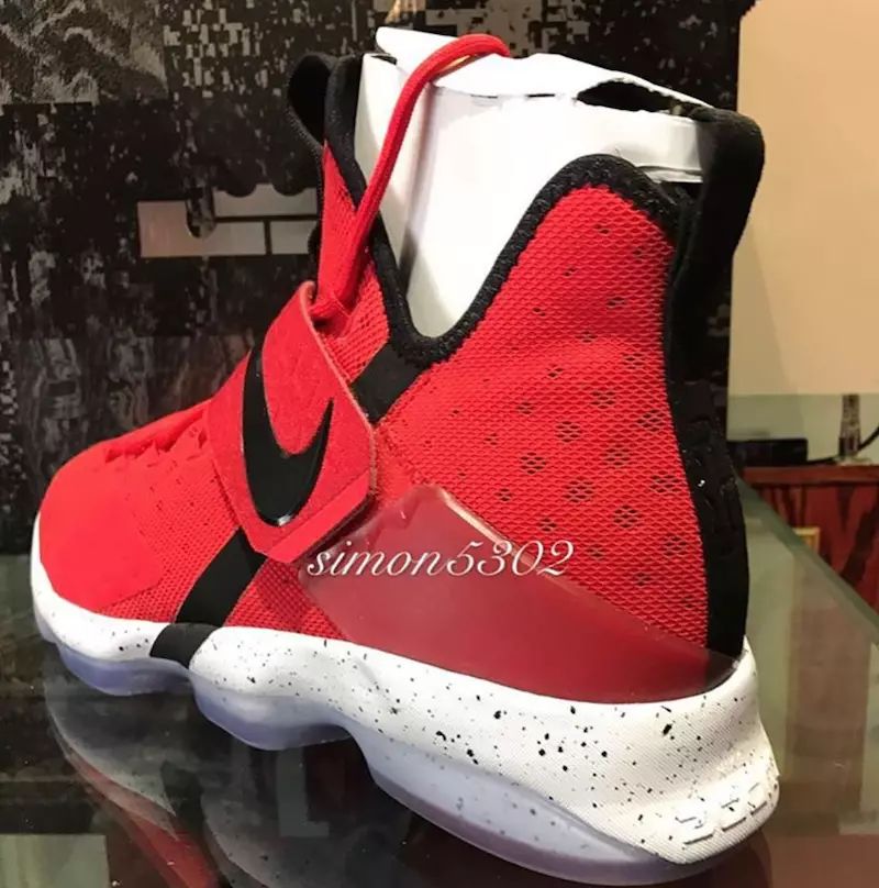 Nike LeBron 14 Ollscoil Dearg 852405-600