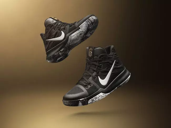 Nike Kyrie 3 BHM mustan historian kuukausi