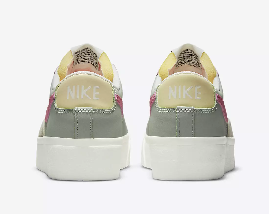 Nike Blazer Low Platform Seafoam DM9464-001 تاريخ الإصدار