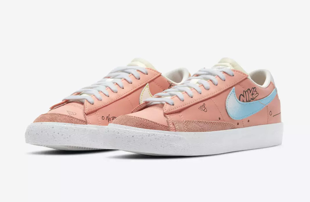 Nike Blazer Low 77 WMNS Ecstasy Crimson DJ4281-641 تاريخ الإصدار