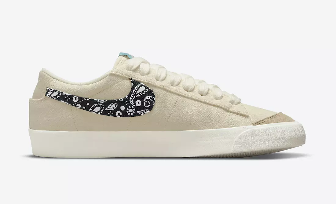 Nike Blazer Low Paisley Swoosh DJ4665-100 худалдаанд гарсан огноо