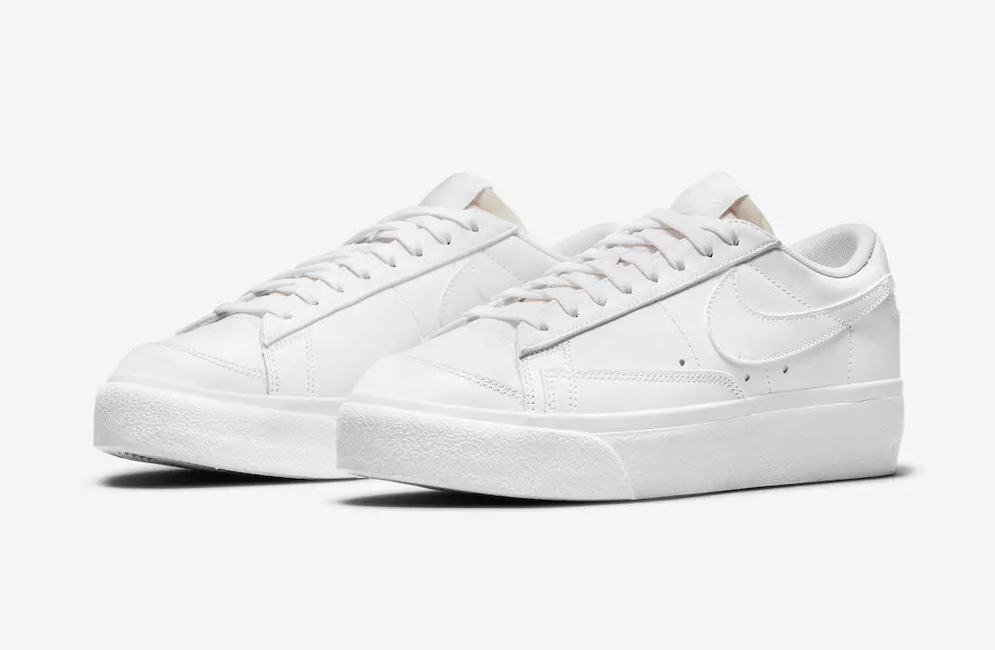 Nike Blazer Low Platform White DJ0292-100 Data de llançament