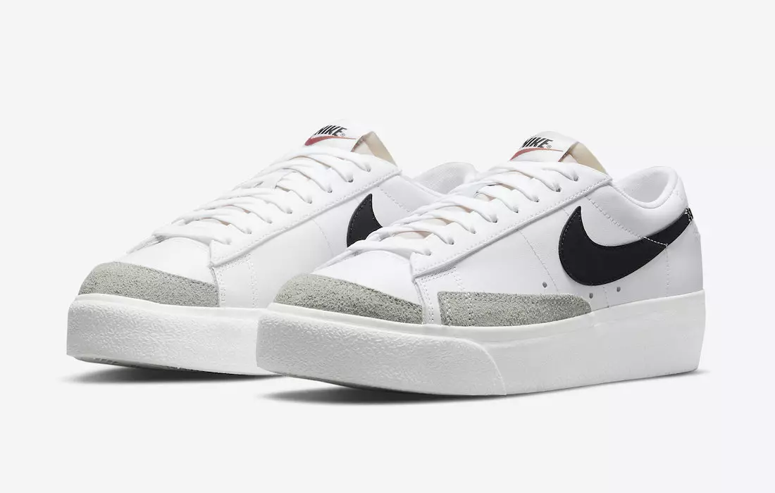 Nike Blazer Low Platform Oq qora DJ0292-101 Chiqarilgan sanasi