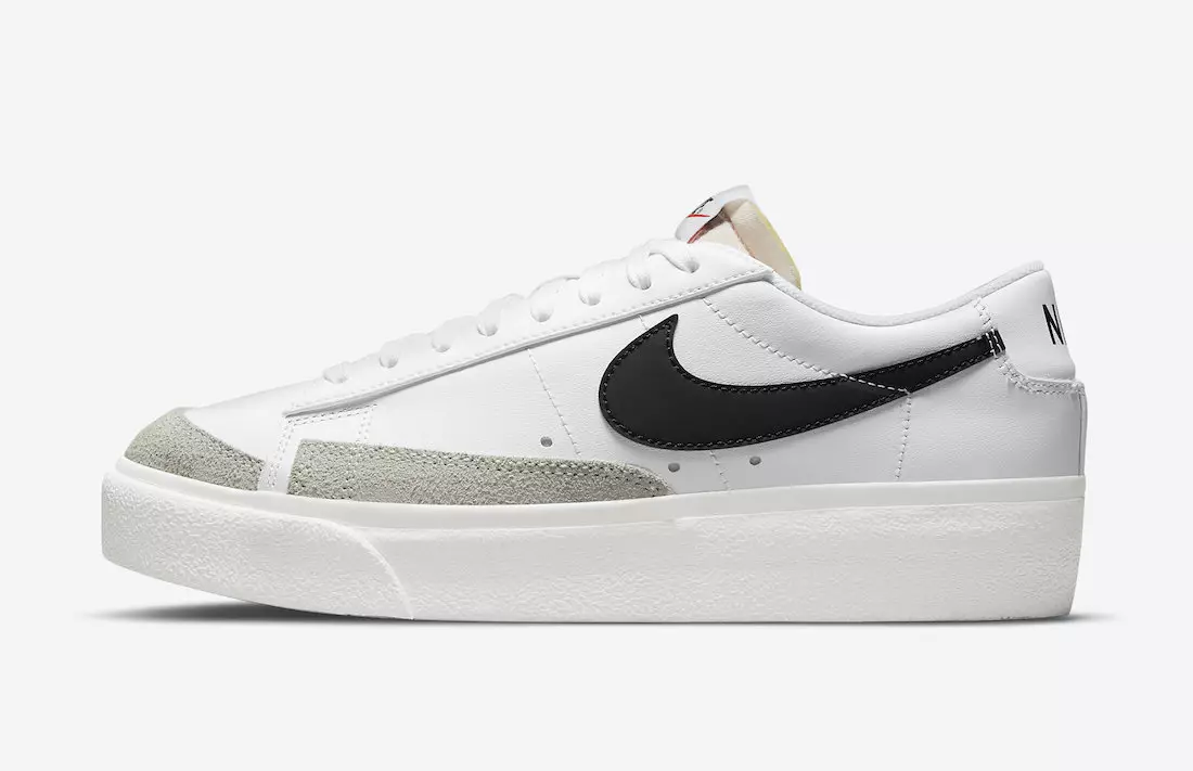 Nike Blazer Low Platform White Black DJ0292-101 Datum izdavanja