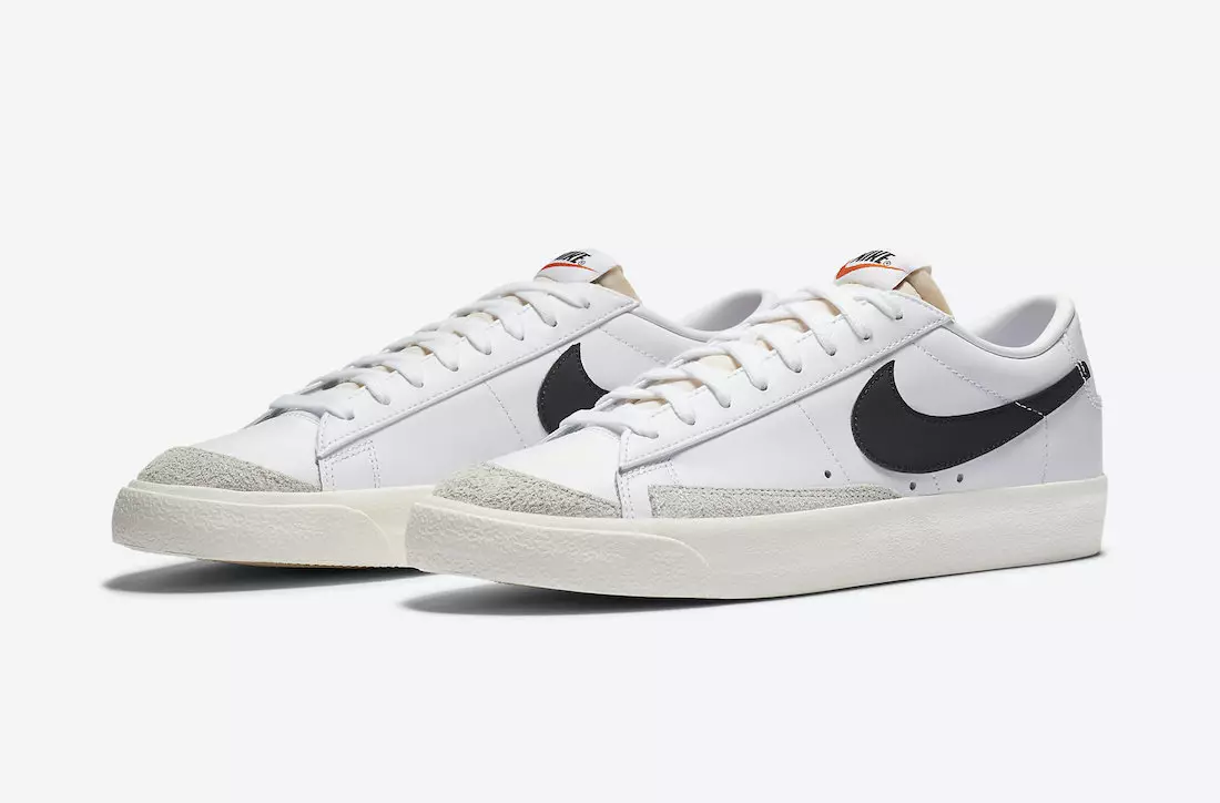 Nike Blazer Low '77 Vintage, білий і чорний