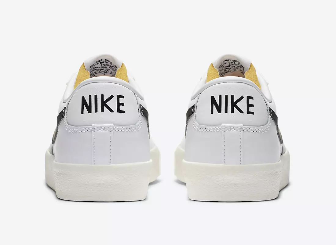 Nike Blazer Low 77 Vintage White Black DA6364-101 Data e publikimit