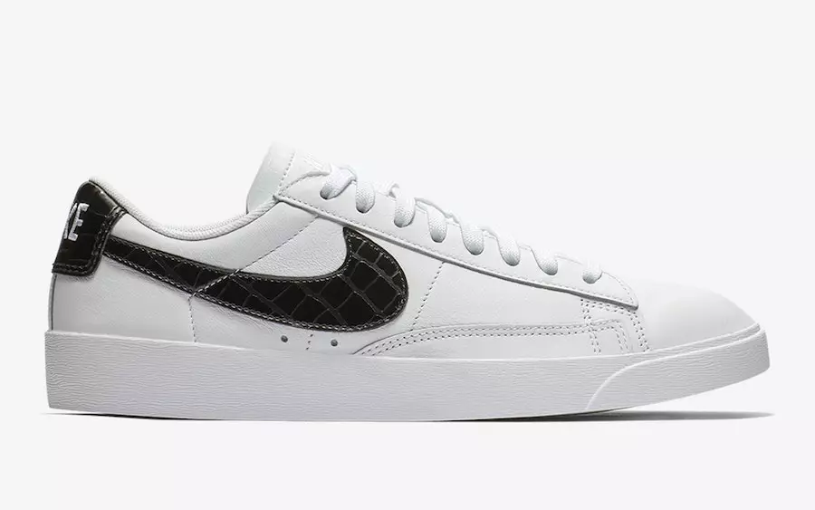 Дата выхода Nike Blazer Low Leather Black Croc