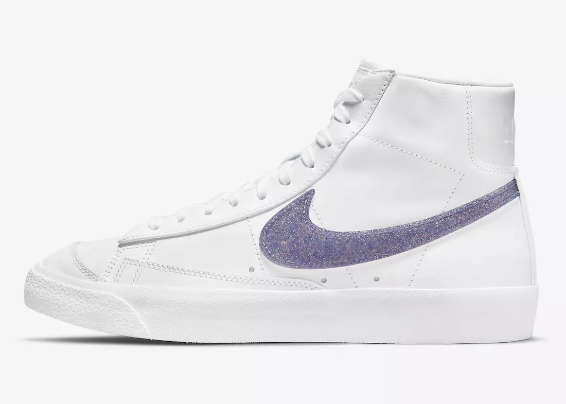 Nike Blazer Mid Purple Glitter Swoosh DH4399-101 תאריך יציאה