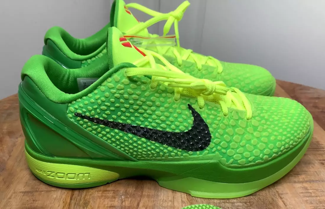 Ngày phát hành Nike Kobe 6 VI Protro Grinch CW2190-300