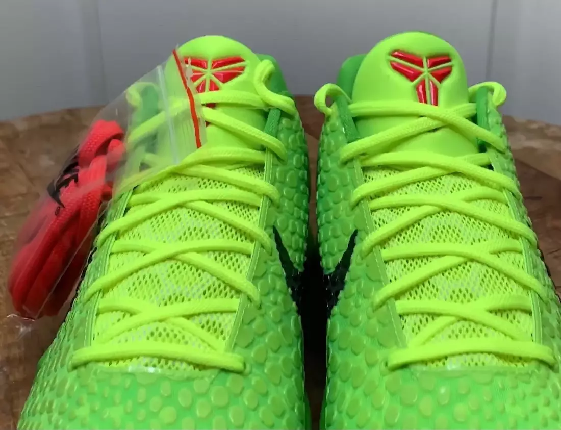 Data e publikimit të Nike Kobe 6 VI Protro Grinch CW2190-300