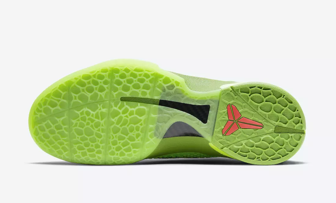 Nike Kobe 6 Protro Grinch CW2190-300 Data de lançamento Preço