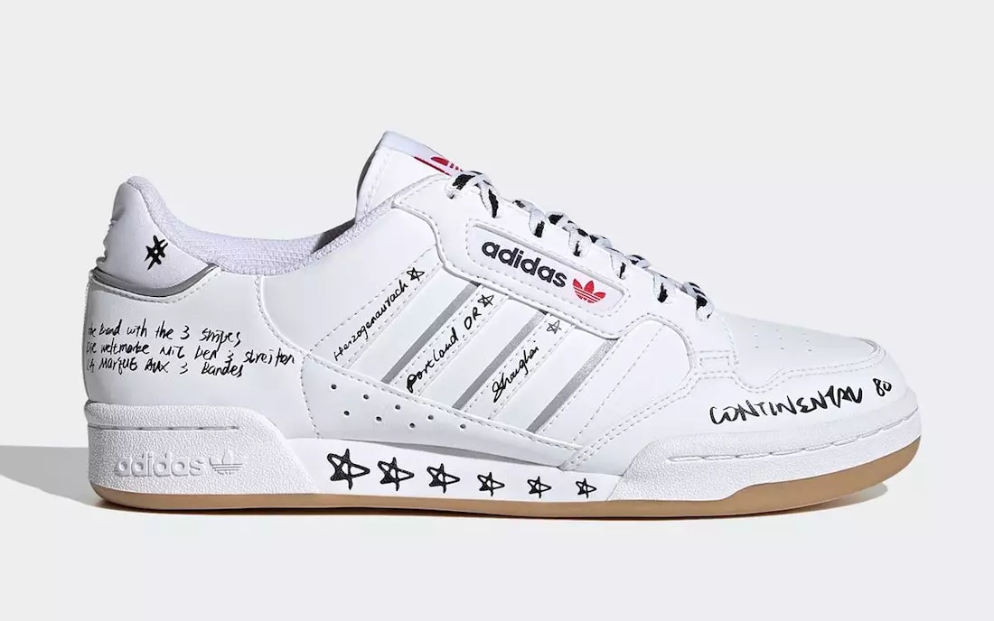 Dátum vydania adidas Continental 80 Sharpie Pack GV9797