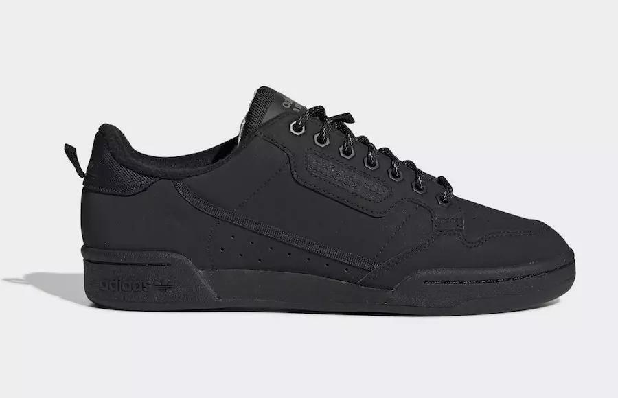 adidas Continental 80 Core Black Fleece FV4631 шығарылым күні