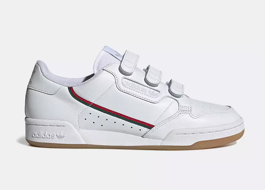 Adidas Continental 80 White Collegiate Green EE5359 Дата випуску