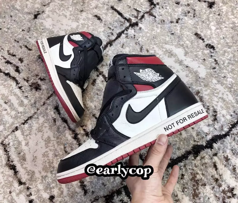 Air Jordan 1 No Ls Varsity Red Udgivelsesdato