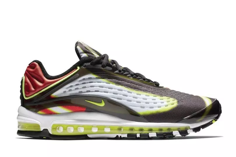 Nike Air Max Deluxe Volt Habanero Red AJ7831-003 Megjelenés dátuma