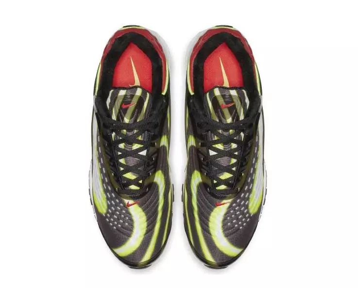 Nike Air Max Deluxe Volt Habanero Red AJ7831-003 Megjelenés dátuma