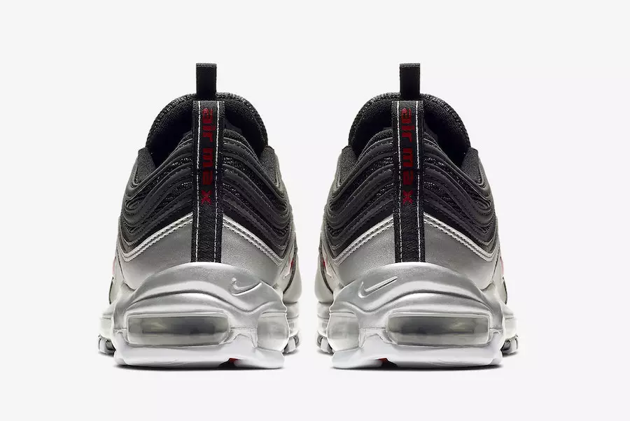 Nike Air Max 97 Black Metallic Silver AT5458-001 Թողարկման ամսաթիվ